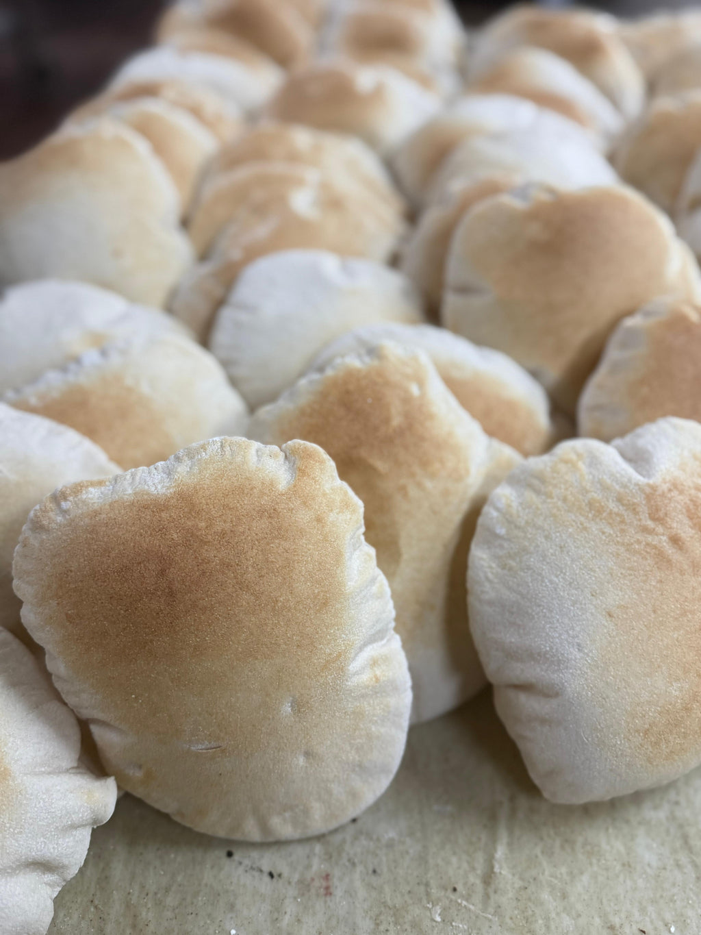 White Pita Pockets