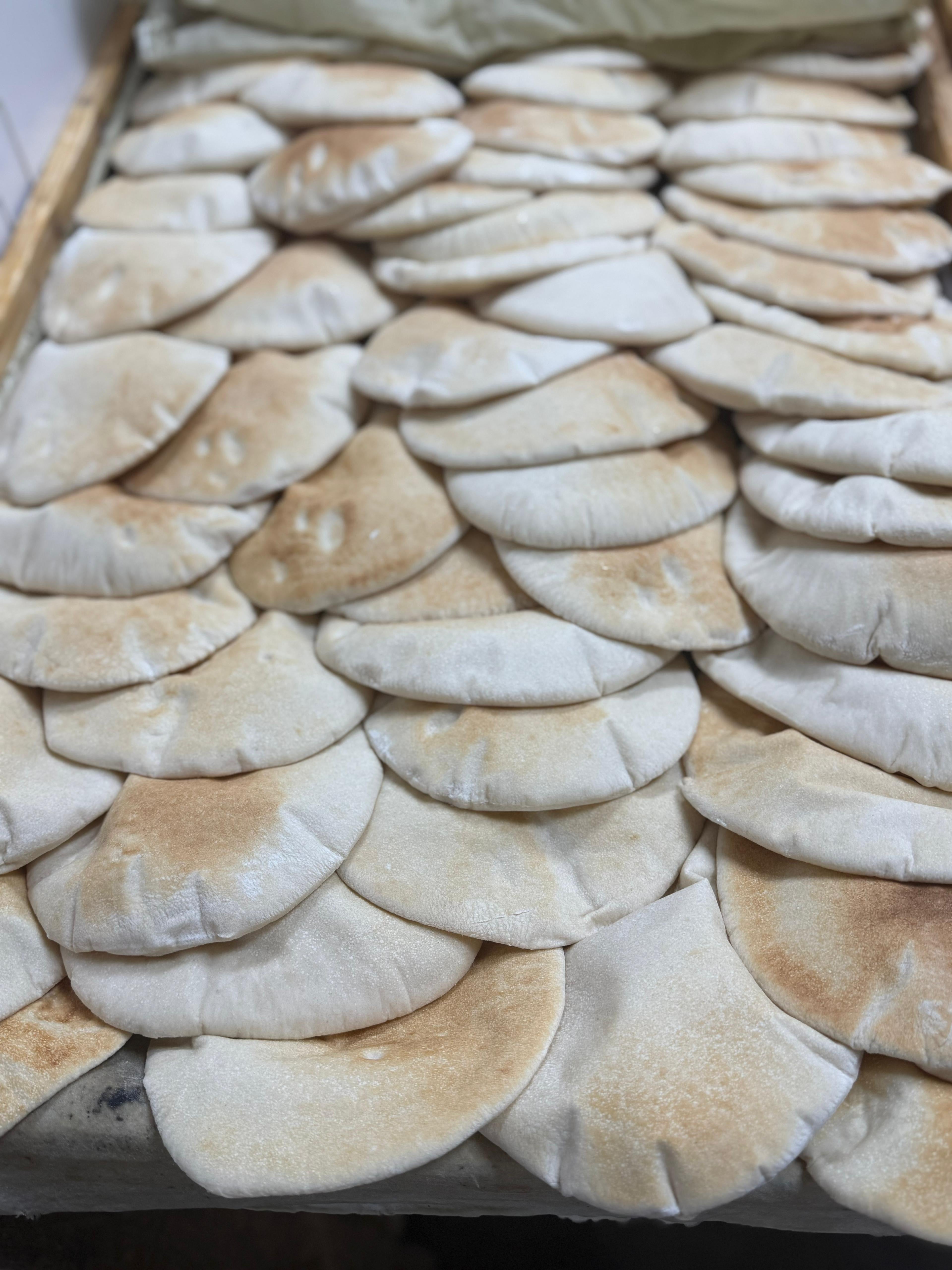 White Pita Pockets